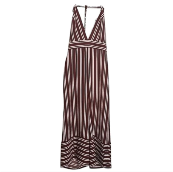 Amanda Uprichard Montague rust colored jumpsuit size S - Picture 2 of 6